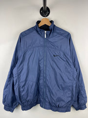 Vintage 90s Nike Swoosh Navy Windbreaker