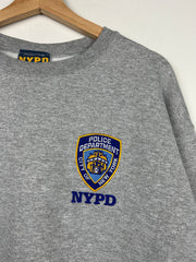 Vintage NYPD Police Department Grey Crewneck