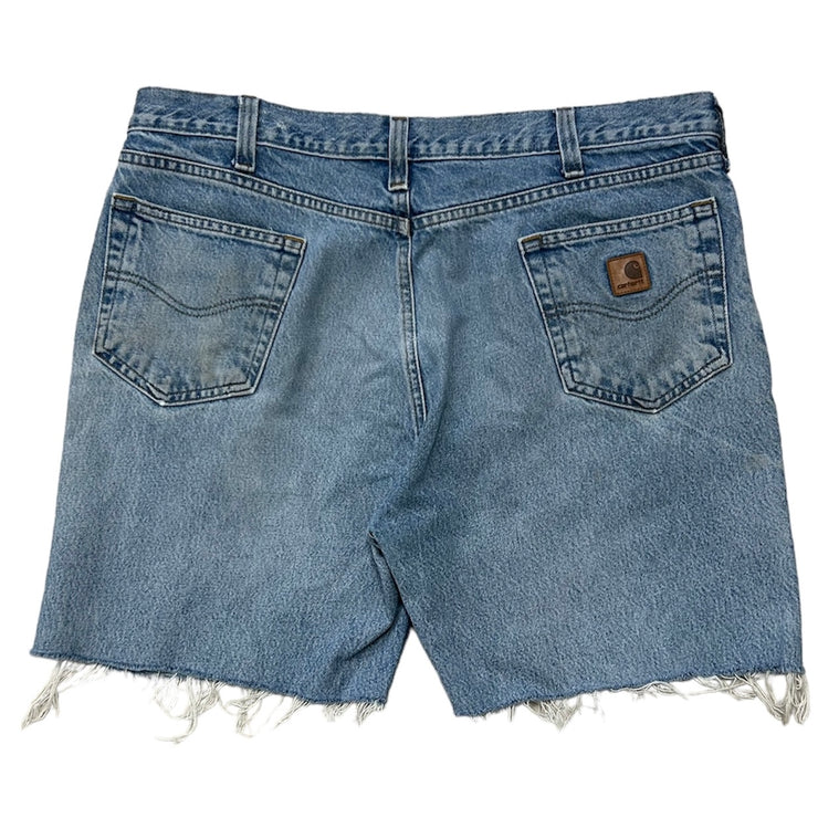 Vintage Y2K Carhartt Blue Denim Shorts