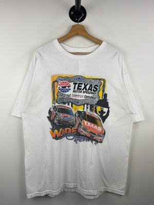 Vintage Nascar Texas Motor Speedway White Tee