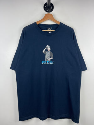 Vintage Marilyn Manson Freak Navy Tee