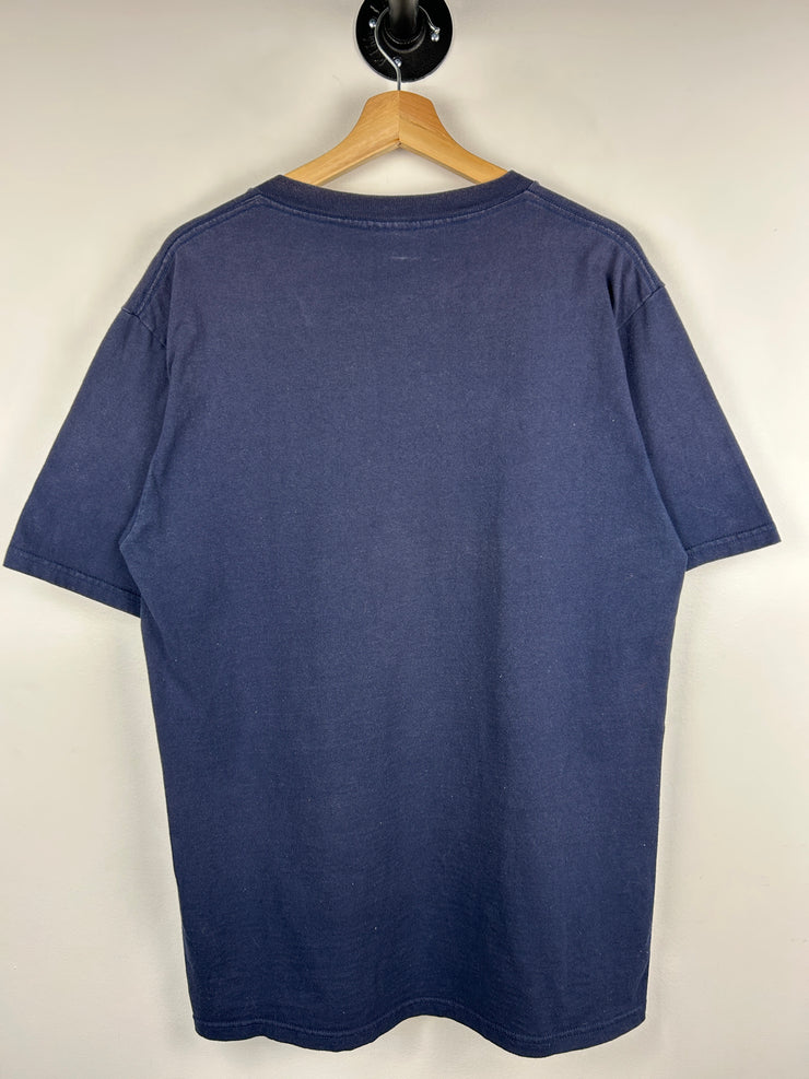 Vintage Nascar Mark Martin Valvoline Navy Tee