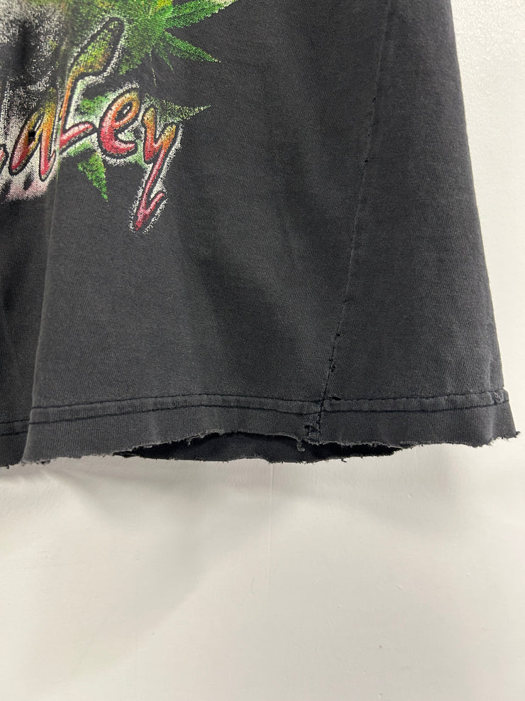 Vintage Bob Marley Faded Black Tee