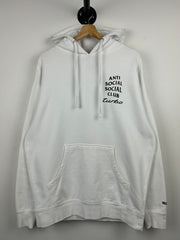 Anti Social Social Club Neighborhood Turbo White Hoodie