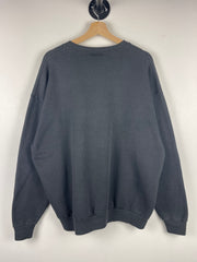 Vintage 90s Lee Ohio State Buckeyes Embroidered Black Crewneck