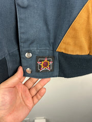 Vintage Nascar Jeff Hamilton M&M Navy Racing Jacket
