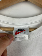 Vintage 90s Nike Golf Tiger Woods White Cut Off Tank Top