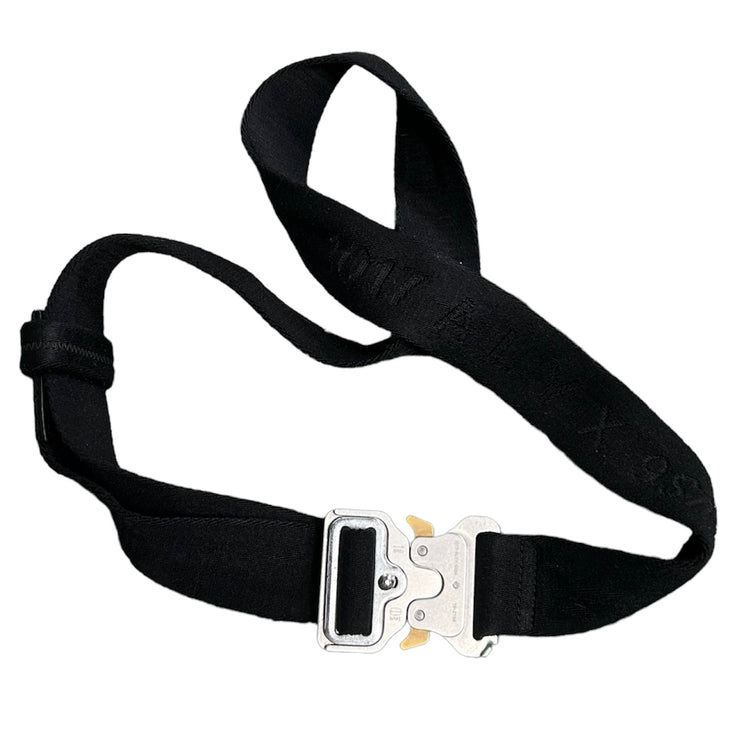 1017 Alyx 9SM Rollercoaster Large Buckle Black Belt