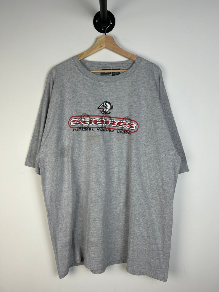 Vintage NHL Buffalo Sabres Grey Tee