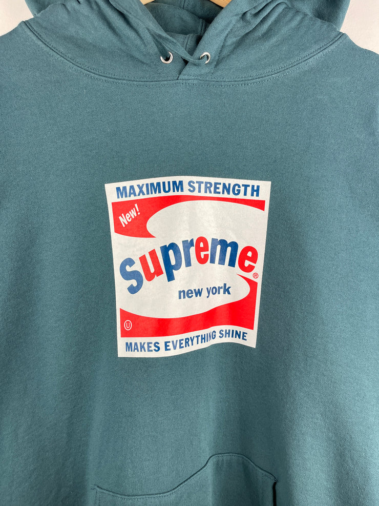 Supreme SS21 Shine Slate Hoodie