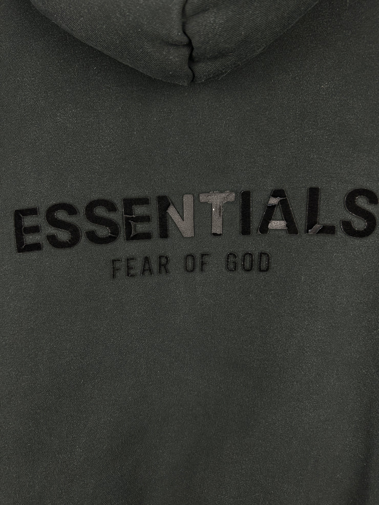 Fear Of God Essentials Stretch Limo Black Hoodie