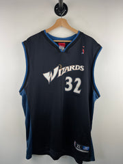 Vintage NBA Reebok Washington Wizards Hamilton Black Basketball Jersey