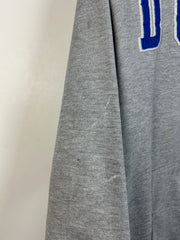 Vintage Y2K Duke Spellout Grey Hoodie