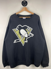 Vintage NHL Pittsburgh Penguins Black Crewneck