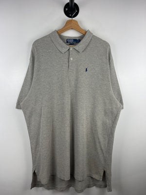 Vintage 90s Polo Ralph Lauren Grey Polo Shirt