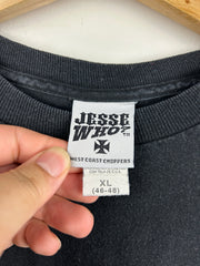 Vintage West Coast Choppers Long Beach Orange & Black Tee