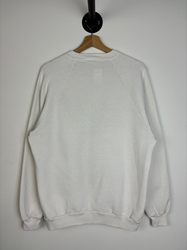 Vintage 1988 Cruise Night White Crewneck