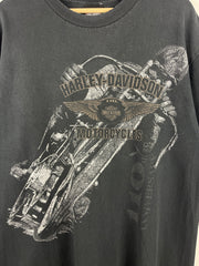 Vintage Harley Davidson Las Vegas Faded Black Tee