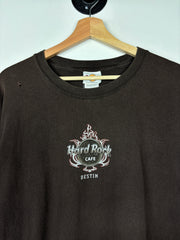 Vintage Hard Rock Café Desin Brown Tee