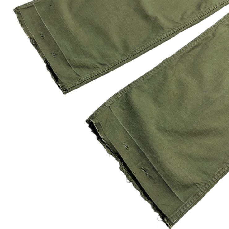 Needles String Fatigue Olive Green Pants