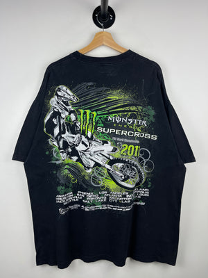 Vintage Monster Energy Supercross Championship Black Tee