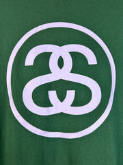 Stussy SS Link Forest Green Tee