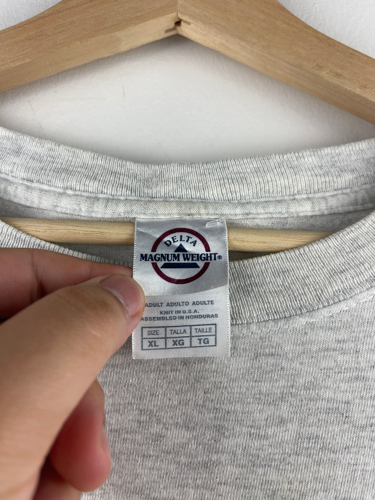 Vintage Bike Week Daytona Beach Grey Cut Off Tank Top