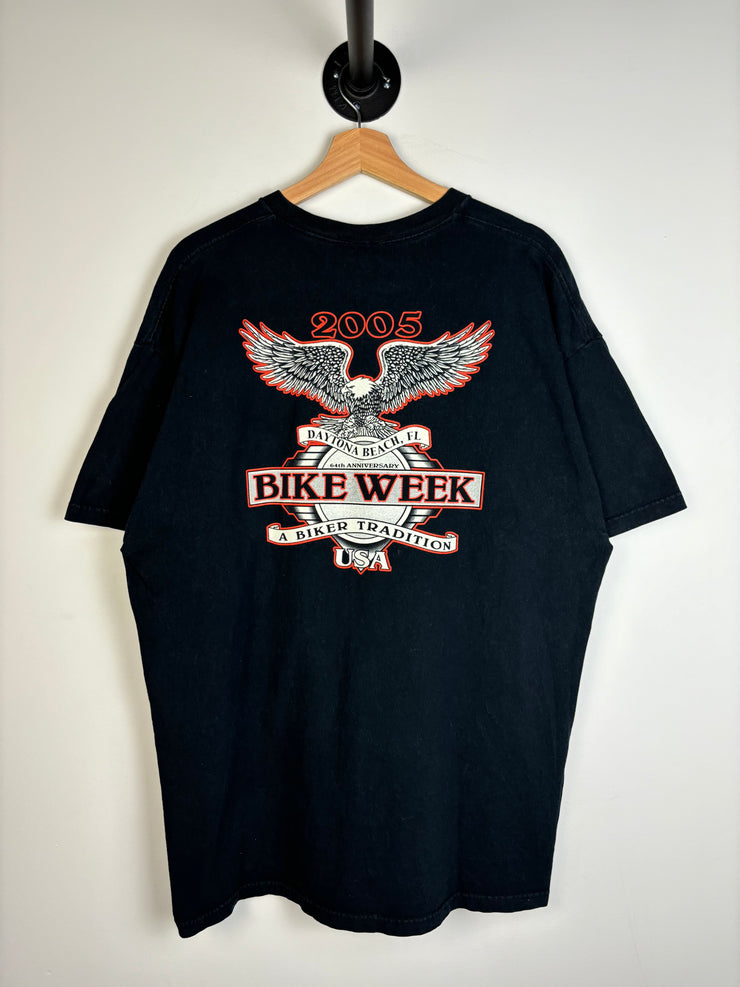 Vintage 2005 Bike Week Daytona Black Tee