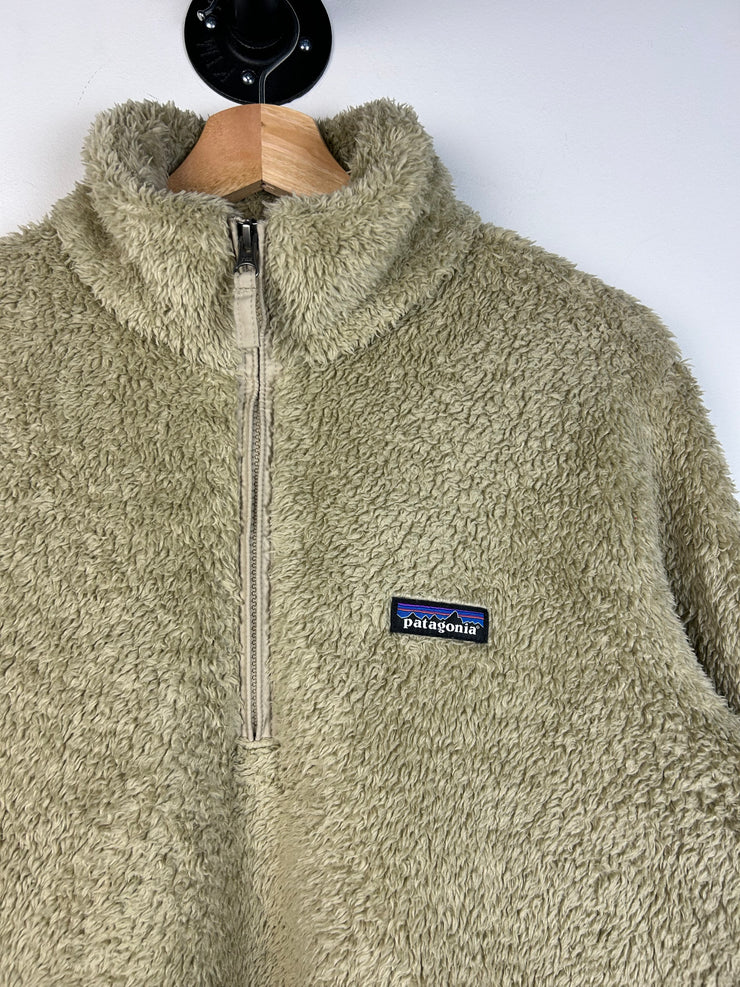 Vintage Y2K Patagonia Beige Quarter Zip Sherpa Fleece