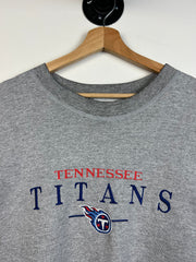 Vintage 90's Puma Tennessee Titans Grey Crewneck