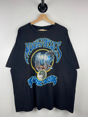 Vintage 2006 The Moody Blues Tour Black Tee