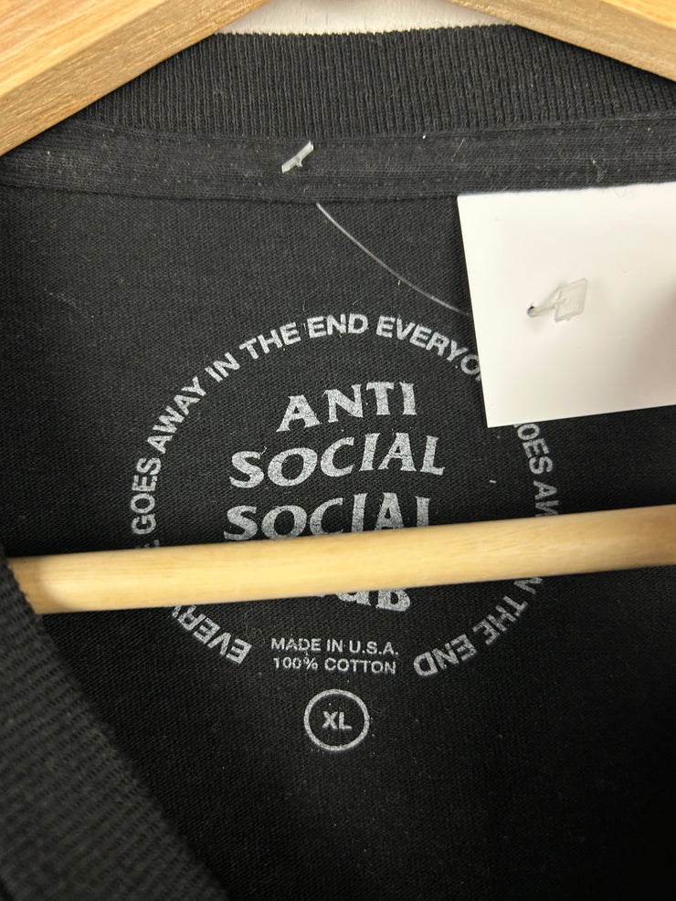 Anti Social Social Club Sugar Hill Black Tee