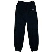 Helmut Lang Core Embroidered Black Sweatpants