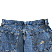 Vintage Wrangler Dark Wash Blue Denim Shorts