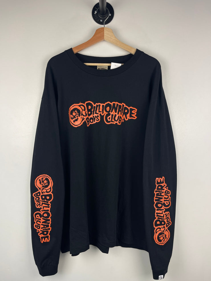 Billionaire Boys Club Halloween Skull Black Long Sleeve
