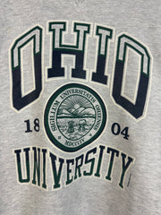 Vintage 90's Russell Ohio University Grey Crewneck