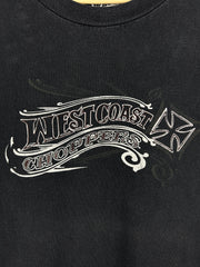 Vintage West Coast Choppers Biker Black Tee