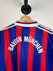 Vintage 1996/1997 Adidas FC Bayern Munchen Football Kit Jersey