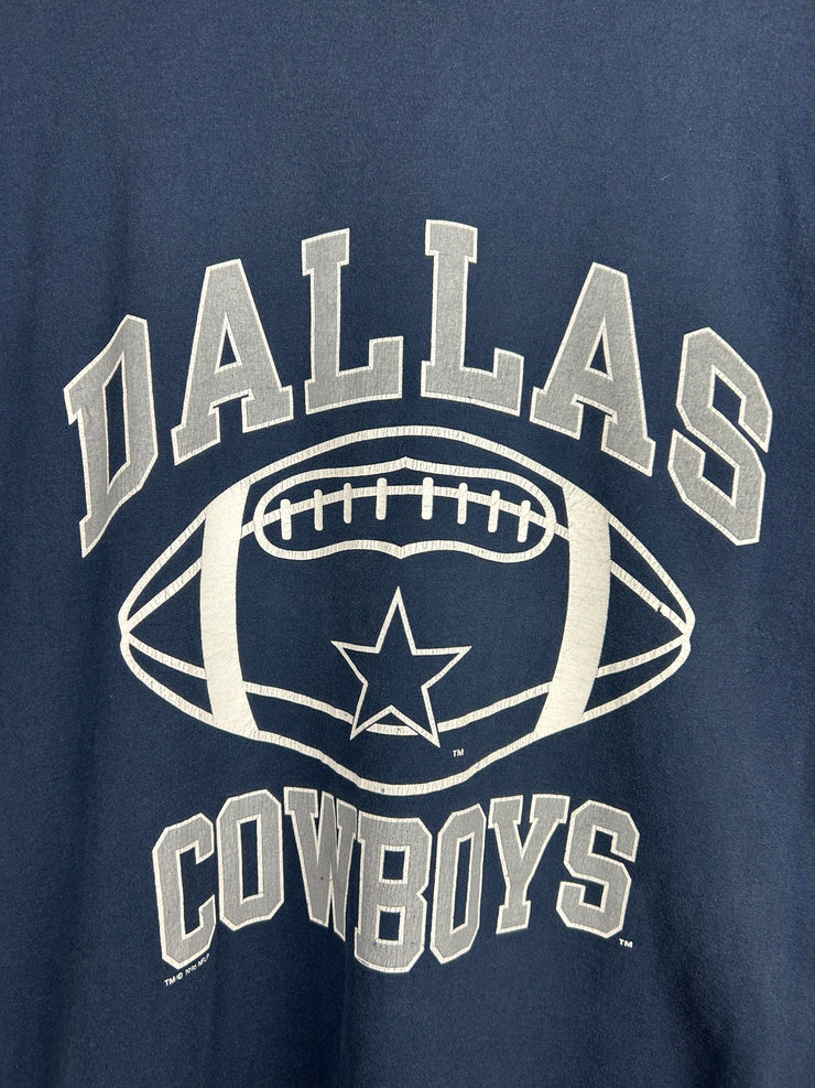 Vintage 90s NFL Champion Dallas Cowboys Navy Tee