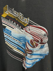 Vintage 80s Judas Priest Turbo Lover Black Tee