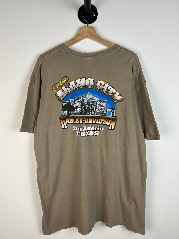 Vintage Harley Davidson Texas Beige Tee