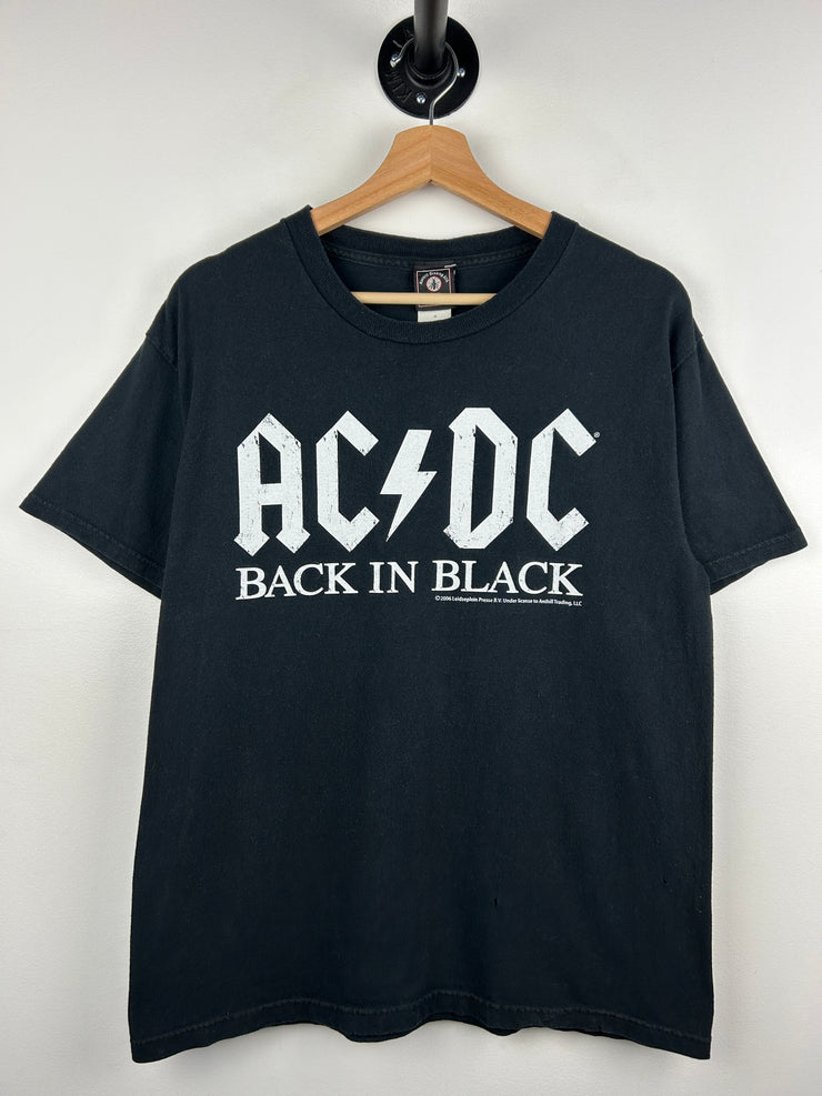 Vintage 2006 ACDC Back In Black Black Tee