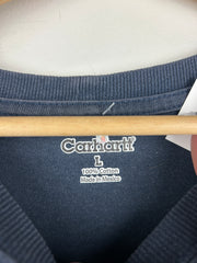 Vintage Carhartt Faded Navy Pocket Tee