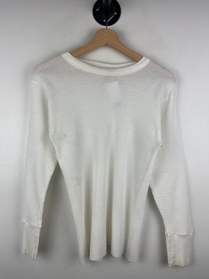 Vintage 90s Dickies White Thermal Long Sleeve