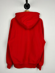 Stussy Flames Red Hoodie