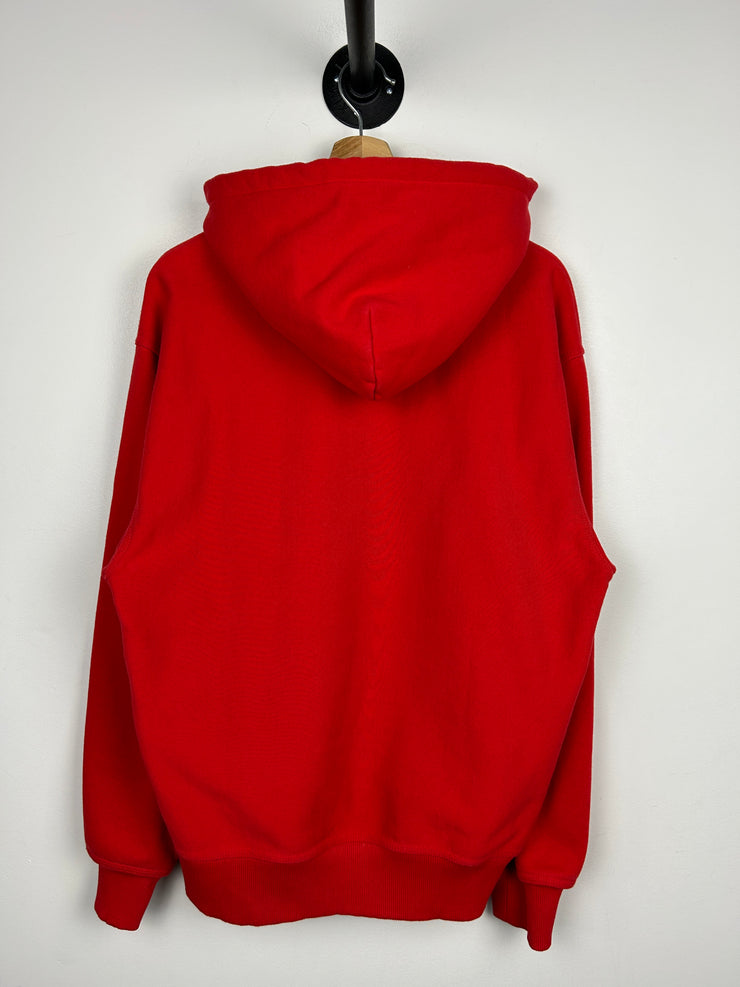 Stussy Flames Red Hoodie
