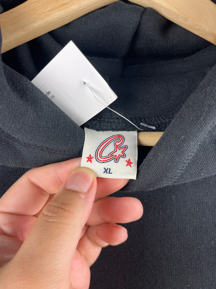 Corteiz OG Alcatraz Black Hoodie
