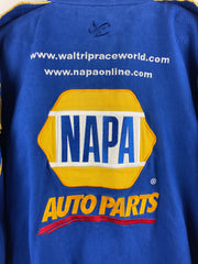 Vintage Nascar Chase Napa Auto Parts Blue Racing Jacket