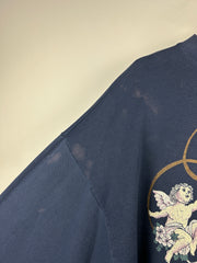 Vintage 90s Angels Faded Navy Crewneck