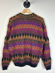 Vintage 90's Scandia Multi Colour Knit Sweater